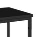 Masă de consolă cu raft Altele Stejar negru 180 x 30 x 75 cm - WALTI WALTI