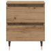 Dulap de noapte 2 pcs Stejar Artizanal 40 x 35 x 50 cm - WALTI WALTI