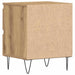 Dulap de noapte stejar artizanal 40 x 35 x 50 cm Lemn compozit - WALTI WALTI