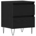 Dulap de noapte Stejar negru 40 x 35 x 50 cm Lemn compozit - WALTI WALTI