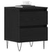 Dulap de noapte Stejar negru 40 x 35 x 50 cm Lemn compozit - WALTI WALTI