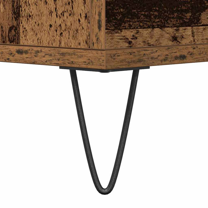 Bufet cu sertar Lemn vechi 60 x 35 x 70 cm Lemn compozit - WALTI WALTI