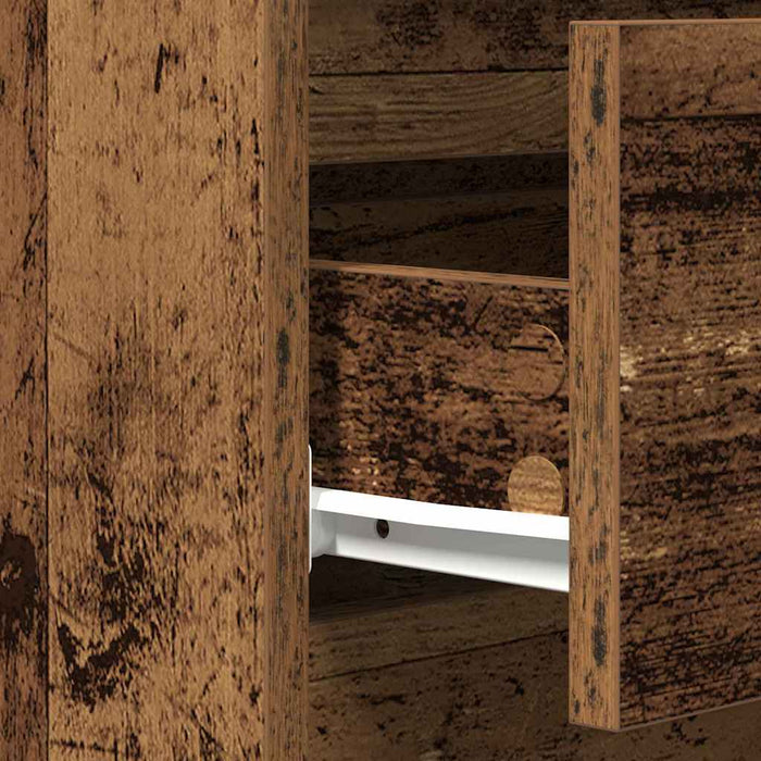 Bufet cu sertar Lemn vechi 60 x 35 x 70 cm Lemn compozit - WALTI WALTI