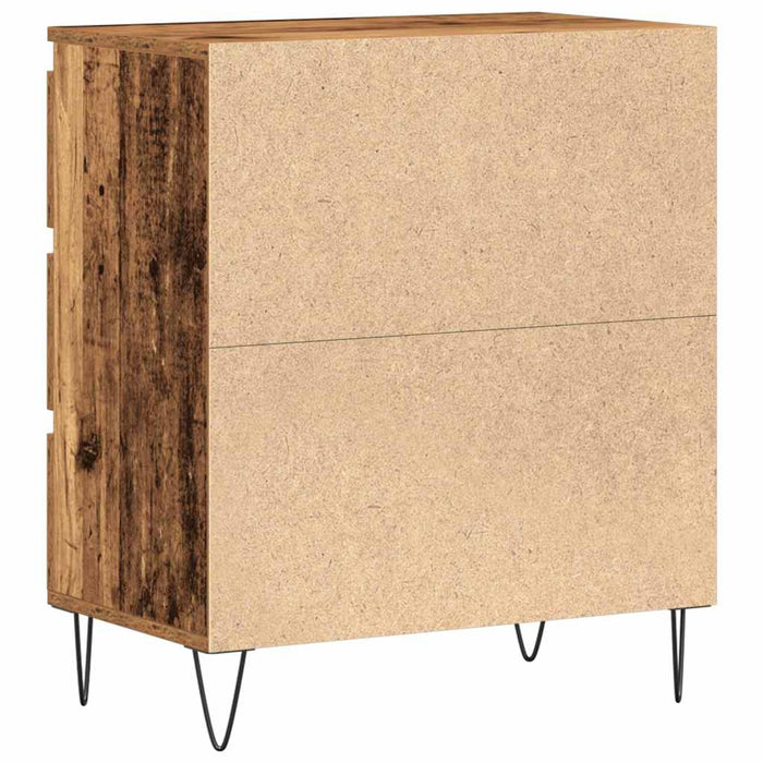 Bufet cu sertar Lemn vechi 60 x 35 x 70 cm Lemn compozit - WALTI WALTI
