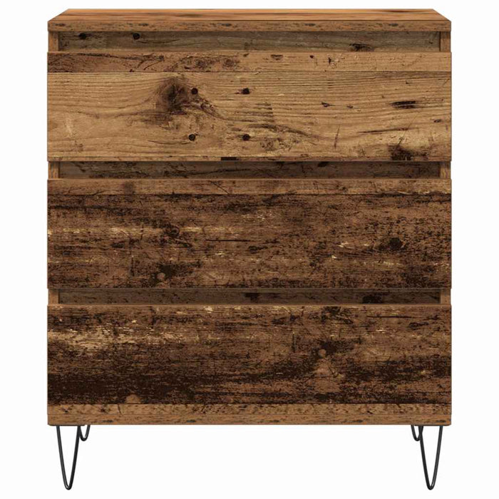 Bufet cu sertar Lemn vechi 60 x 35 x 70 cm Lemn compozit - WALTI WALTI