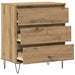 Bufet cu sertar Stejar Artizanal 60 x 35 x 70 cm Lemn compozit - WALTI WALTI