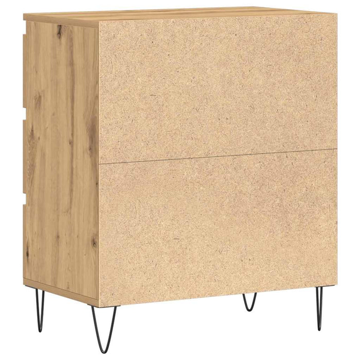 Bufet cu sertar Stejar Artizanal 60 x 35 x 70 cm Lemn compozit - WALTI WALTI