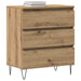 Bufet cu sertar Stejar Artizanal 60 x 35 x 70 cm Lemn compozit - WALTI WALTI
