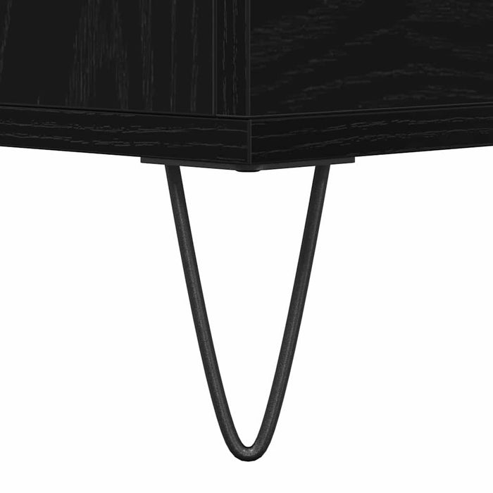Bufet cu sertar Stejar Negru 60 x 35 x 70 cm Lemn compozit - WALTI WALTI