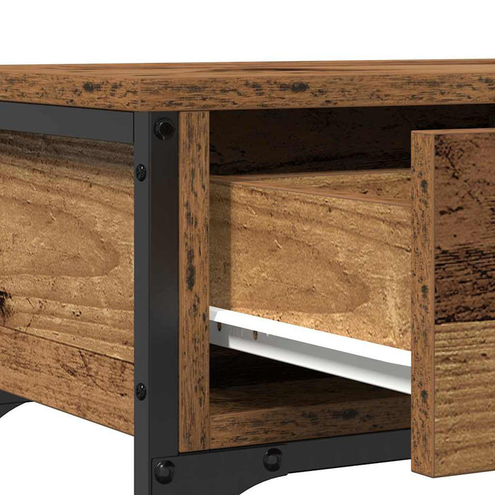 Masă de consolă Lemn vechi 72.5 x 25 x 75 cm Lemn compozit WALTI