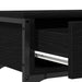 Masă de Consolă cu sertar Stejar negru 72.5 x 25 x 75 cm - WALTI WALTI