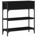 Masă de Consolă cu sertar Stejar negru 72.5 x 25 x 75 cm - WALTI WALTI