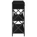 Masă Consolă Stejar negru 100 x 28 x 75 cm Lemn compus și metal - WALTI WALTI