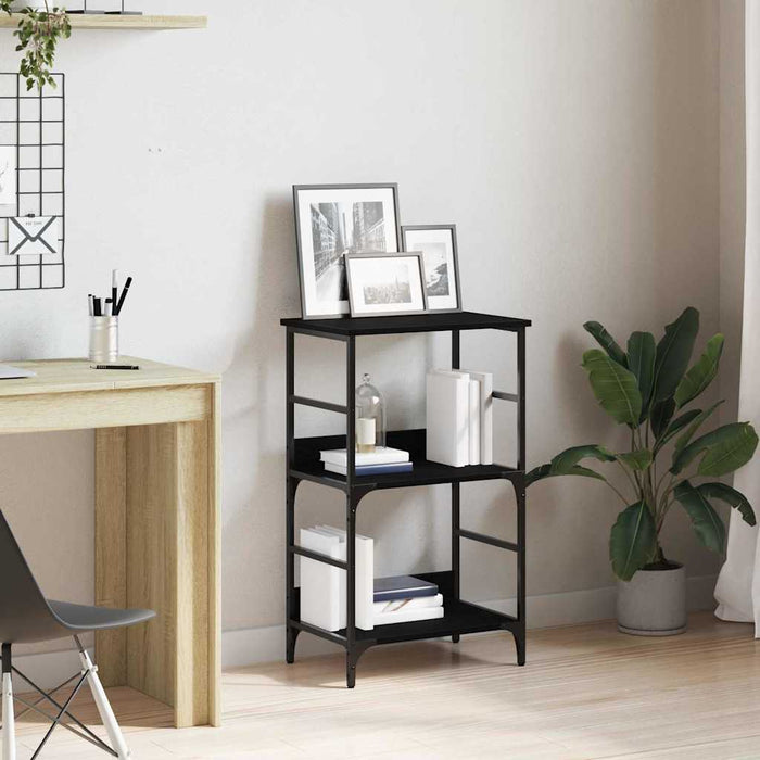 Raft pentru cărți Stejar negru 50x33x188.5cm Lemn Ingineresc - WALTI WALTI