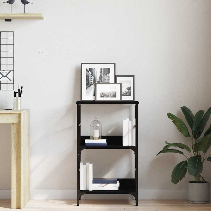 Raft pentru cărți Stejar negru 50x33x188.5cm Lemn Ingineresc - WALTI WALTI