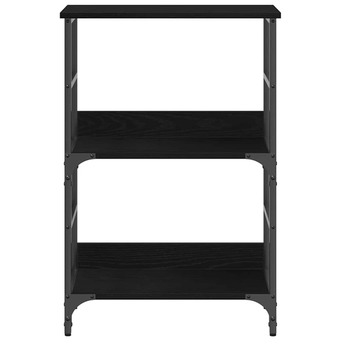 Raft pentru cărți Stejar negru 50x33x188.5cm Lemn Ingineresc - WALTI WALTI