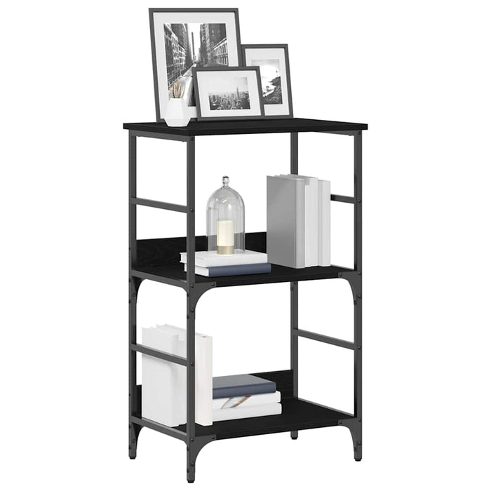 Raft pentru cărți Stejar negru 50x33x188.5cm Lemn Ingineresc - WALTI WALTI