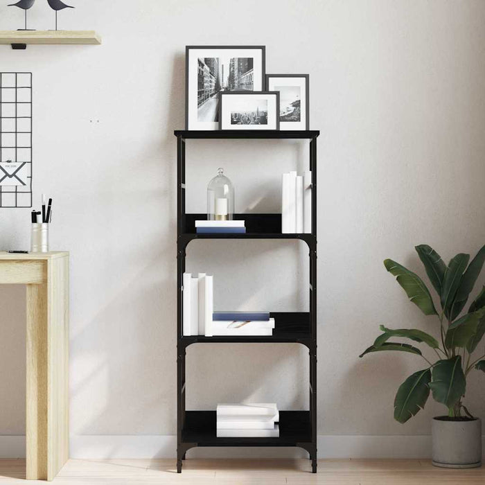 Raft pentru cărți Stejar negru 50x33x188.5cm Lemn Ingineresc - WALTI WALTI