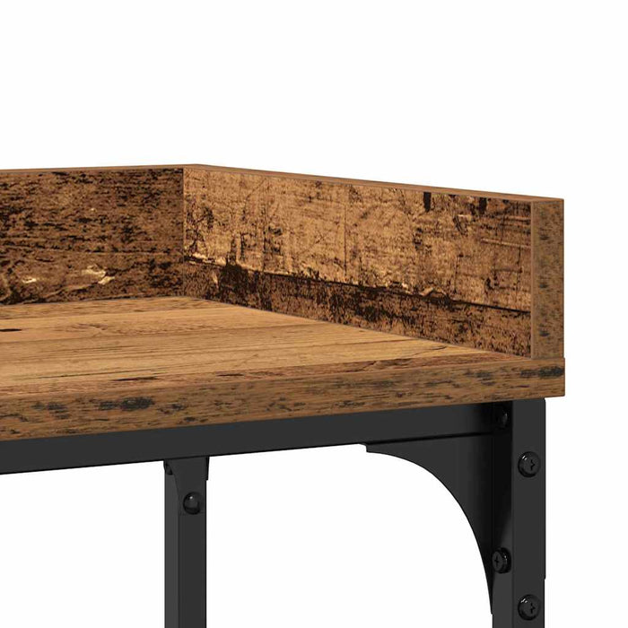 Masă de Consolă cu raft Lemn vechi 100 x 30 x 80 cm - WALTI WALTI