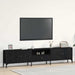 Cabinet TV Stejar negru 200 x 25 x 44 cm Lemn compozit - WALTI WALTI