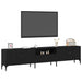 Cabinet TV Stejar negru 200 x 25 x 44 cm Lemn compozit - WALTI WALTI