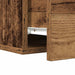 Dulap de noapte Lemn vechi 35 x 35 x 20 cm Lemn compozit - WALTI WALTI