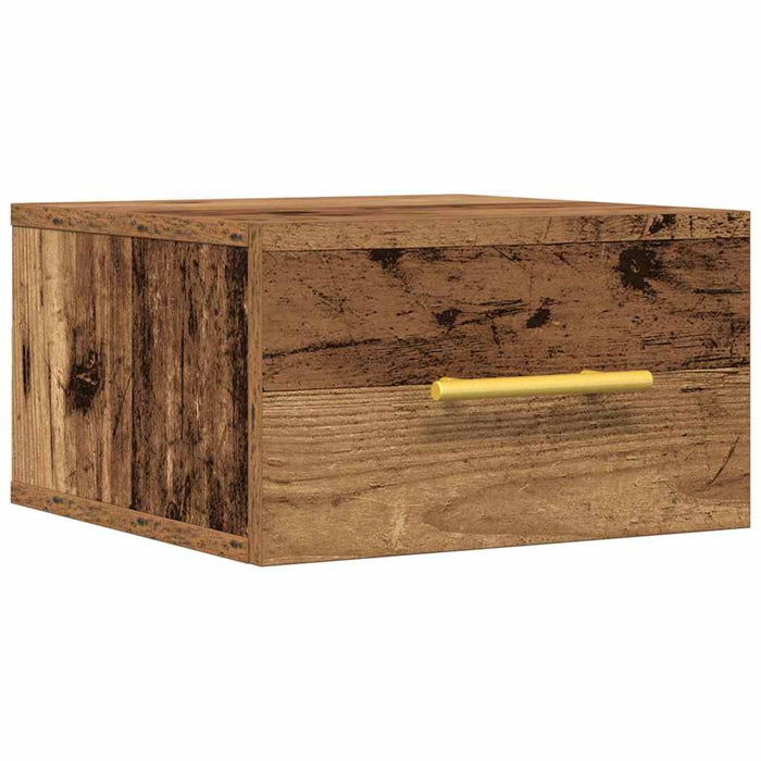 Dulap de noapte Lemn vechi 35 x 35 x 20 cm Lemn compozit - WALTI WALTI