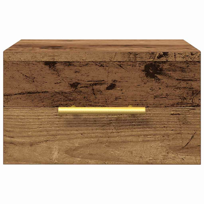 Dulap de noapte Lemn vechi 35 x 35 x 20 cm Lemn compozit - WALTI WALTI