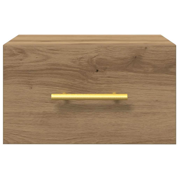 Dulap de noapte 2 pcs stejar artizanal 35 x 35 x 20 cm - WALTI WALTI