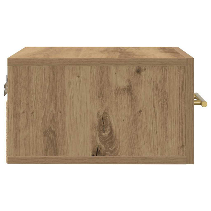 Dulap de noapte 2 pcs stejar artizanal 35 x 35 x 20 cm - WALTI WALTI