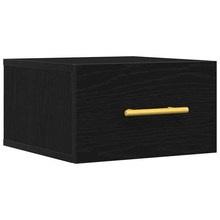Dulap de noapte Stejar negru 35 x 35 x 20 cm Lemn compozit - WALTI WALTI