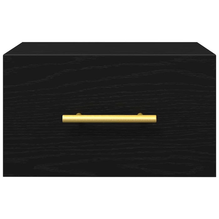 Dulap de noapte Stejar negru 35 x 35 x 20 cm Lemn compozit - WALTI WALTI