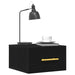 Dulap de noapte Pe perete 2 pcs Stejar negru 35 x 35 x 20 cm - WALTI WALTI
