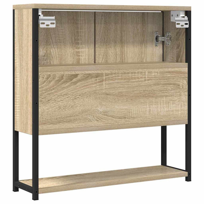 Oglindă pentru baie cu raft Pe perete Bej 60 x 16 x 60 cm - WALTI WALTI