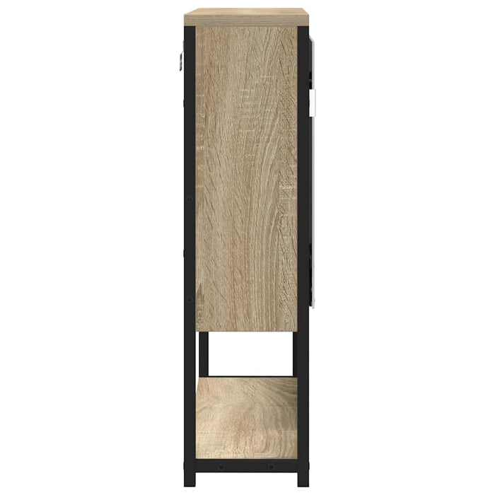 Oglindă pentru baie cu raft Pe perete Bej 60 x 16 x 60 cm - WALTI WALTI