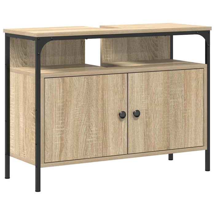 Dulap pentru Chiuveta de Baie cu ușă Maro 80 x 30 x 60 cm - WALTI WALTI