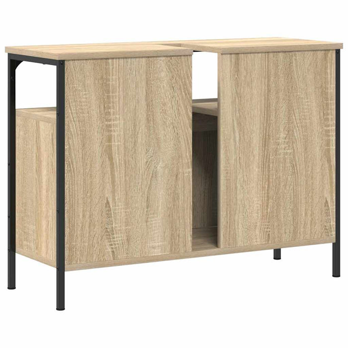 Dulap pentru Chiuveta de Baie cu ușă Maro 80 x 30 x 60 cm - WALTI WALTI