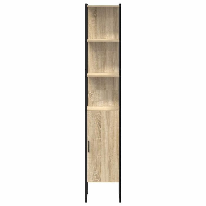 Dulap de Baie cu raft Bej 33 x 33 x 185,5 cm Lemn compozit - WALTI WALTI