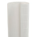 Gard de grădină cu două fețe, alb, 1,8x3 m, PVC - WALTI WALTI
