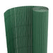Gard de grădină cu două fețe, verde, 1,8x3 m, PVC - WALTI WALTI