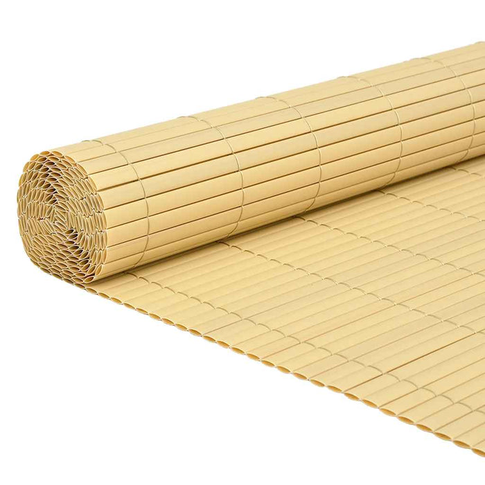 Gard de grădină cu două fețe, galben, 1,8x3 m, PVC - WALTI WALTI