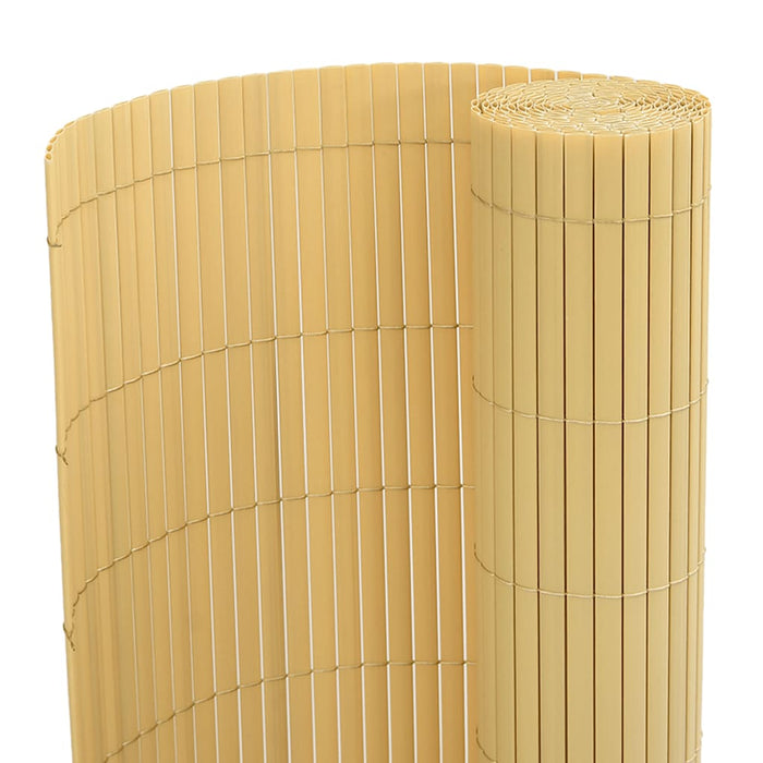 Gard de grădină cu două fețe, galben, 1,8x3 m, PVC - WALTI WALTI