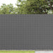 Gard de grădină cu două fețe, gri, 1,8x3 m, PVC - WALTI WALTI