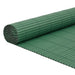 Gard de grădină cu două fețe, verde, 1,8x5 m, PVC - WALTI WALTI