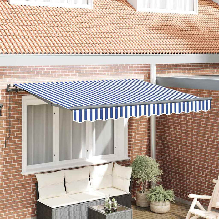 Cortina Retractabilă Manual albastru 250 x 200 cm țesătură - WALTI WALTI