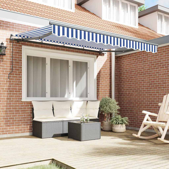 Cortina Retractabilă Manual albastru 250 x 200 cm țesătură - WALTI WALTI