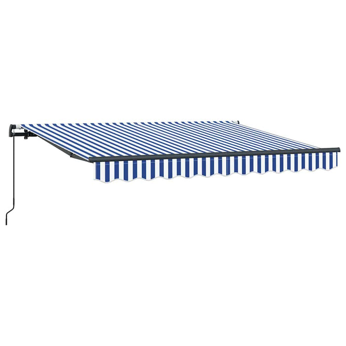 Cortina Retractabilă Manual albastru 250 x 200 cm țesătură - WALTI WALTI