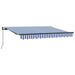 Cortina Retractabilă Manual albastru 250 x 200 cm țesătură - WALTI WALTI