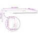 Cortina Retractabilă Manual albastru 250 x 200 cm țesătură - WALTI WALTI