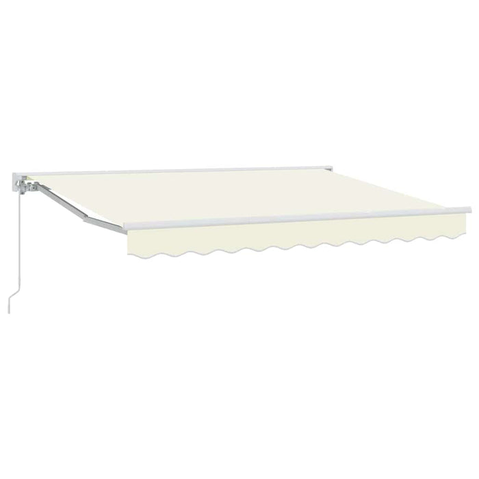 Cortina Retractabilă Crem 250 x 200 cm Poliester și metal - WALTI WALTI